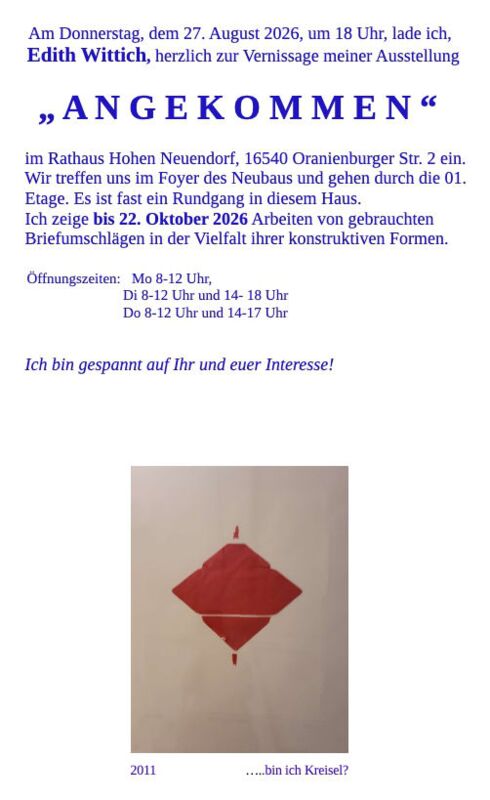 ANGEKOMMEN austellung 2026